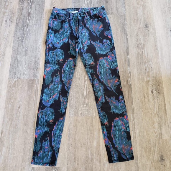 marchesa voyage Denim - Marchesa voyage printed jeans